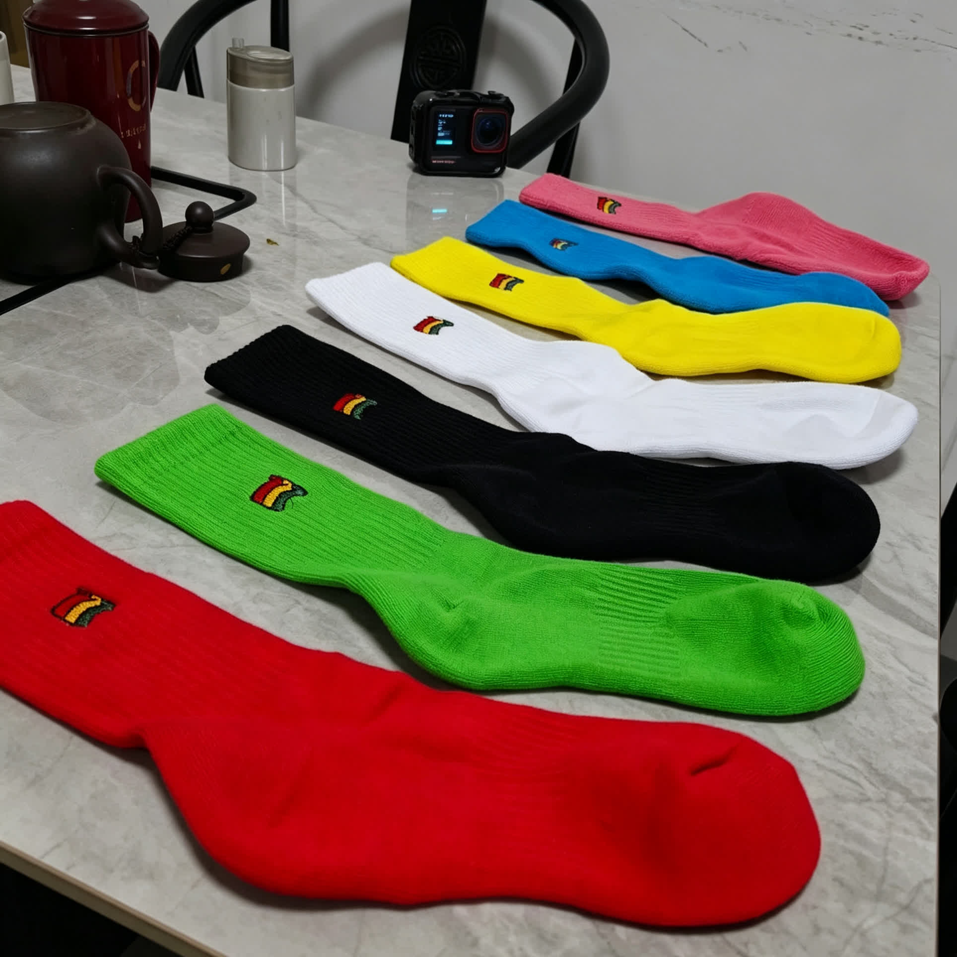 Wanzo Socks production sample