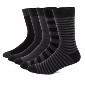 Men’s Striped Business Socks | Plus Size Color Block Dress Socks | Custom Dress Socks Manufacturer