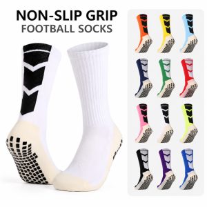 Adults & Kids Grip Soccer Socks | Thick Terry Cushion Anti-Odor Sports Socks | Custom Sports Socks Manufacturer