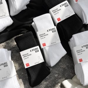 Men’s Thick Cushion Basketball Crew Socks | Cotton Terry Sports Socks | Custom Sports/Crew Socks Manufacturer