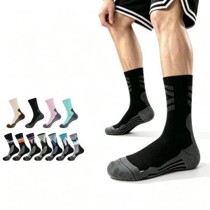 Merino Wool Hiking Socks – Anti-Slip, Antibacterial & Breathable Outdoor Sports Socks | Custom Sports Socks Manufacturer