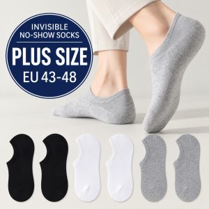 Men’s No Show Socks | Non-Slip Stay-Put Design| Custom Invisible Socks Manufacturer