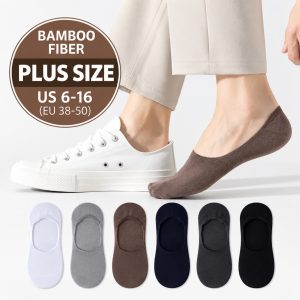 Men’s  No Show Socks | Non-Slip Stay-Put Design | Custom Invisible Socks Manufacturer
