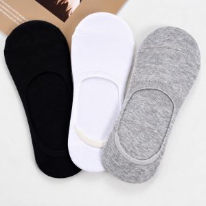 Men’s Breathable No Show Socks | Solid Color Low Cut Socks