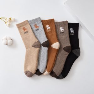 Men’s Thick Thermal Socks | Fleece Lined Warm Floor & Sleep Socks